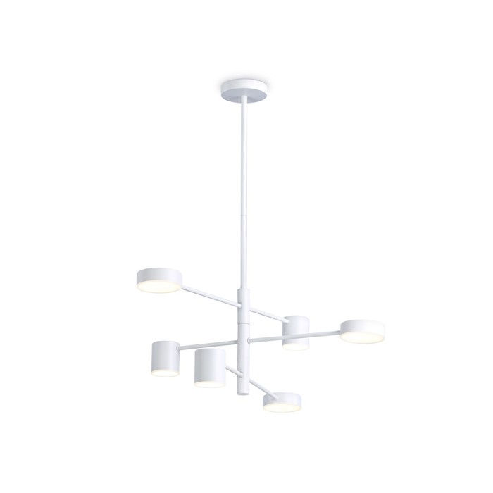 

Светильник светодиодный подвесной Ambrella light, LineTech, FL51684, 6хLED, 36 Вт, 2700Lum, 3000-6400К, цвет белый