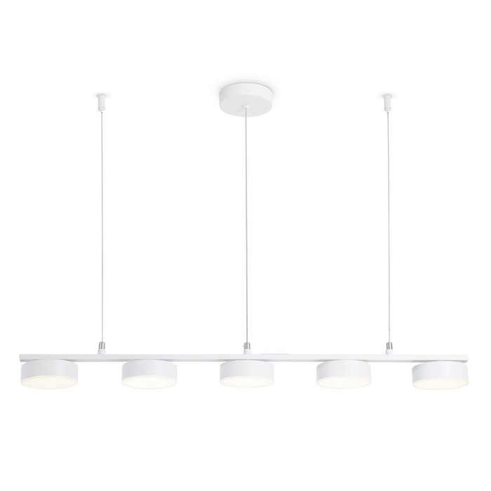 

Светильник светодиодный подвесной Ambrella light, LineTech, FL51733, 5хLED, 25 Вт, 1875Lum, 3000-6400К, цвет белый