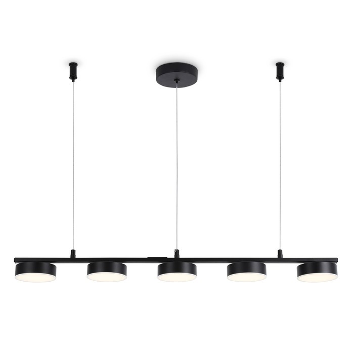 

Светильник светодиодный подвесной Ambrella light, LineTech, FL51734, 5хLED, 25 Вт, 1875Lum, 3000-6400К, цвет чёрный