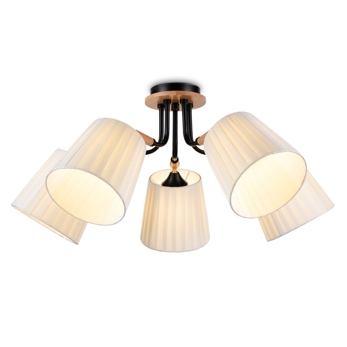 

Светильник потолочный Ambrella light, Modern, TR4733, 5хE27, цвет чёрный