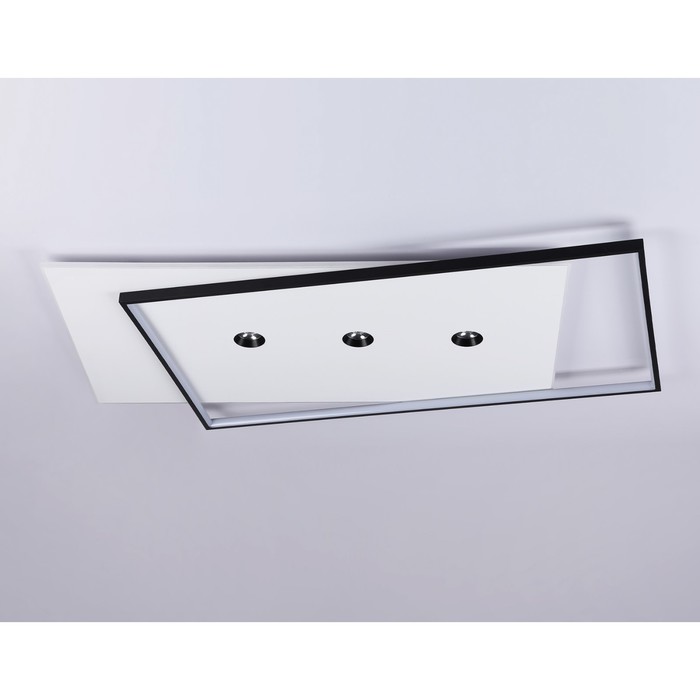 

Светильник светодиодный потолочный Ambrella light, LineTech, FL5066, LED, 135 Вт, 10125Lum, 3000-6400К, цвет белый, чёрный