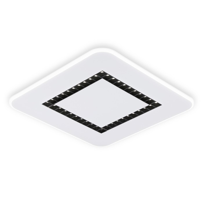 цена Светильник светодиодный потолочный с пультом Ambrella light, LineTech, FL51415, LED, 68 Вт, 5100Lum, 3000-6400К, цвет белый