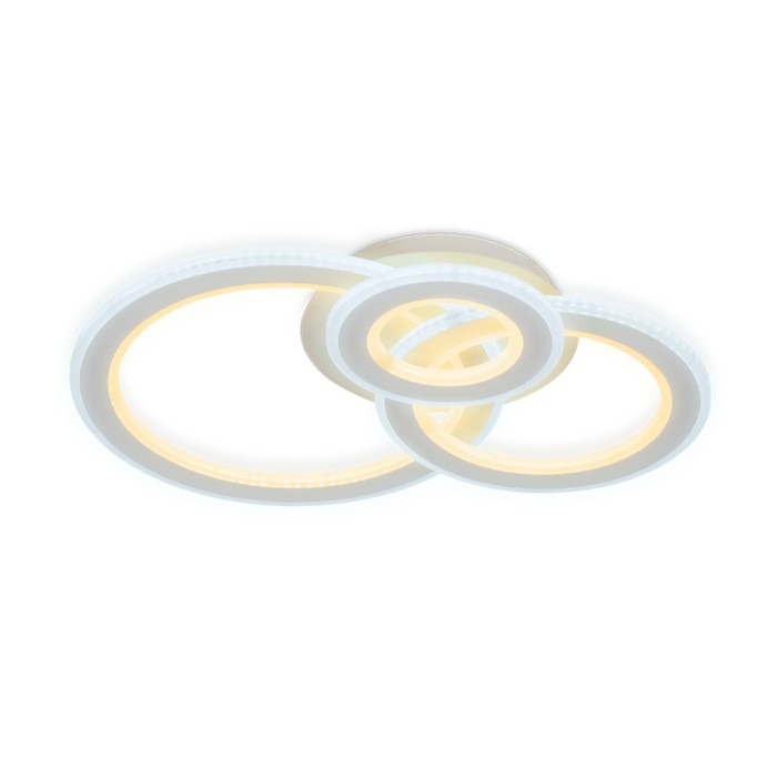 фото Светильник светодиодный потолочный с пультом ambrella light, original, fa861, 1хled, 71 вт, 4970lum, 3000-6400к, цвет белый