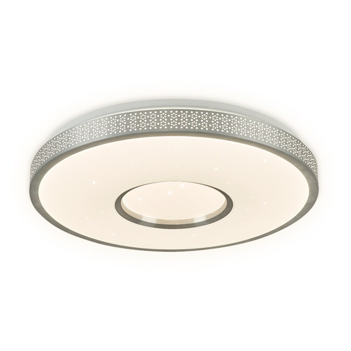 

Светильник светодиодный потолочный с пультом Ambrella light, Design, FF82, LED, 72 Вт, 5400Lum, 3000-6400К, цвет белый