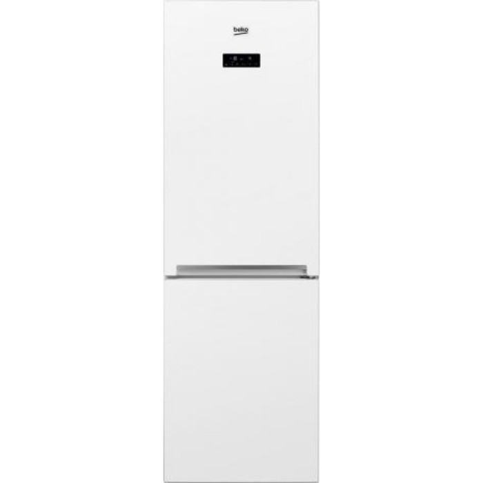 Холодильник Beko CNKDN6321EC0W, двухкамерный, класс А+, 321 л, NoFrost Dual Cooling, белый холодильник willmark rfn 454dnfd двухкамерный класс а 345 л total nofrost нерж сталь