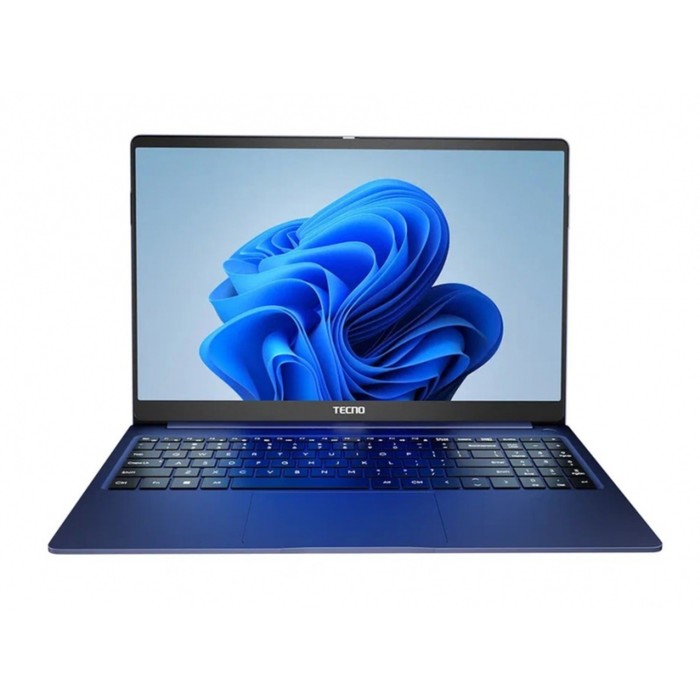 Ноутбук Tecno T1, 15.6, core i3, 12 Гб, SSD 256 Гб, Intel UHD, Win11, синий ноутбук huawei matebook d14 14 i3 1115g4 8 гб ssd 256 гб intel uhd win11 серебристый 1010279