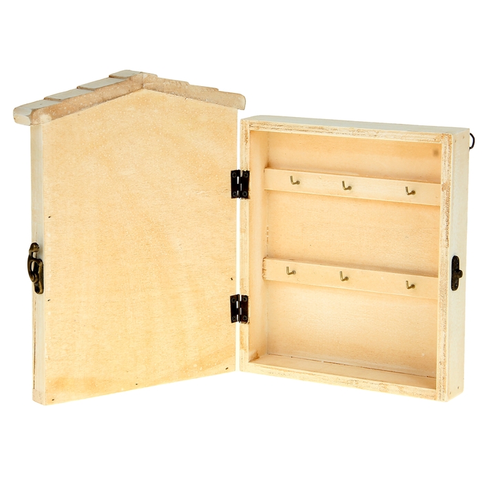 Ключница "Постоялый дворик с курочками"