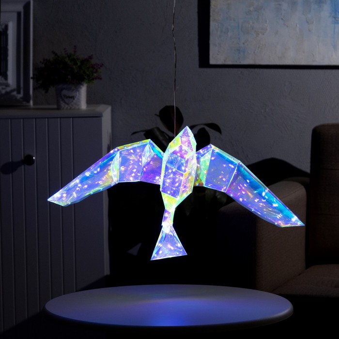 

Светодиодная фигура «Птичка» 55 × 14 × 36 см, пластик, 220 В, свечение белое