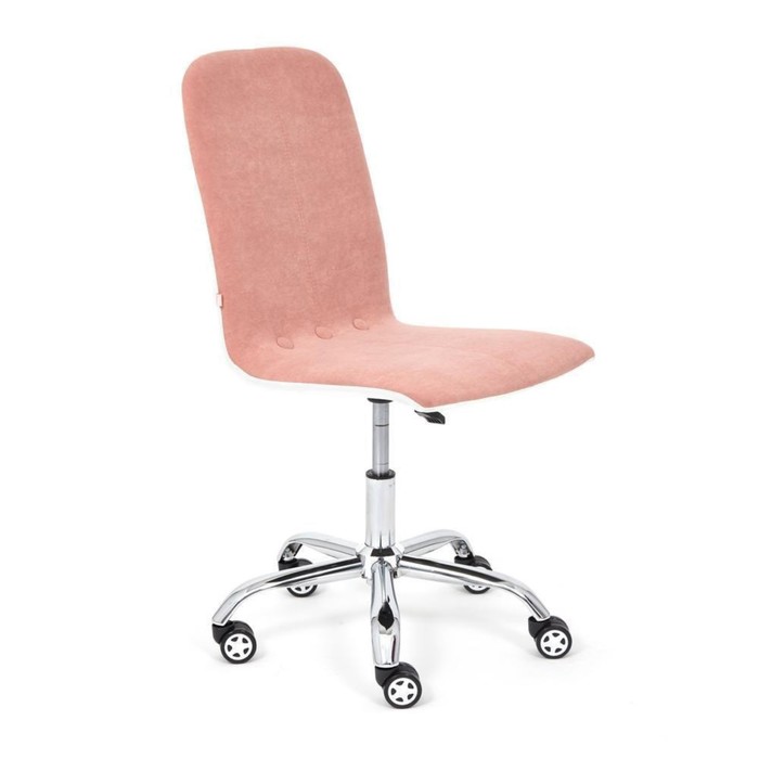 Кресло оператора RIO флок/экокожа, розовый/белый, 137/36-01 кресло zero флок розовый 137