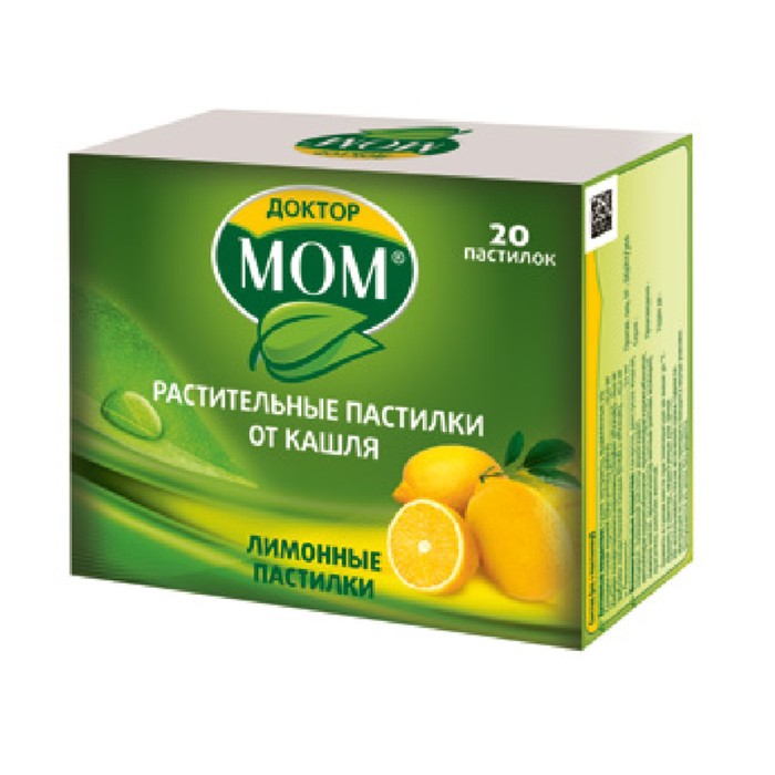 

Доктор МОМ Лимон пастилки №20