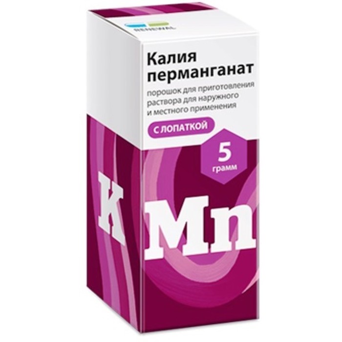 

Калия перманганат Реневал порошок 5 г