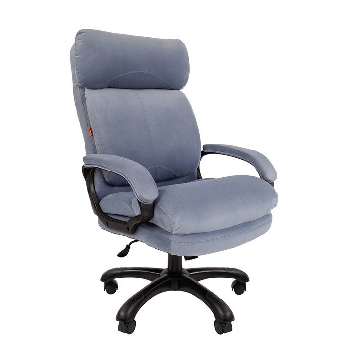 Кресло руководителя Chairman 505 экопремиум серый, пластик черный офисное кресло chairman 505 экопремиум бежевый