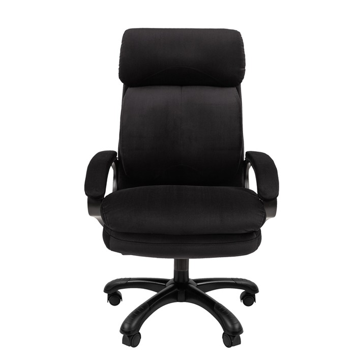 Кресло руководителя Chairman 505 экопремиум черный, пластик черный