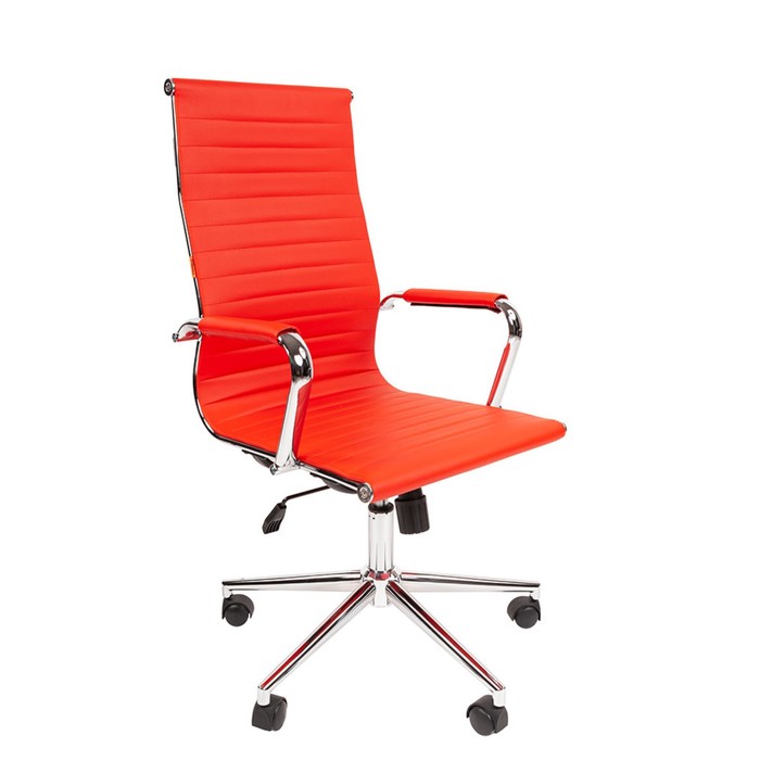 Кресло руководителя Chairman 755 экопремиум красный кресло chairman game 25 экопремиум черный красный