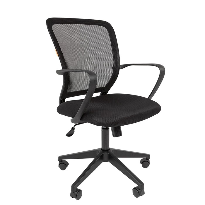 Кресло для оператора Chairman 698 TW-01 черный кресло офисное chairman 698 tw 01 хром черное