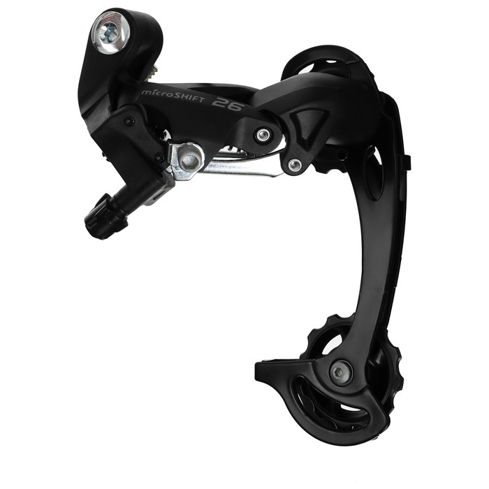

Переключатель Microshift RD-M26L, задний, 7-8 скоростей, крепление на болт