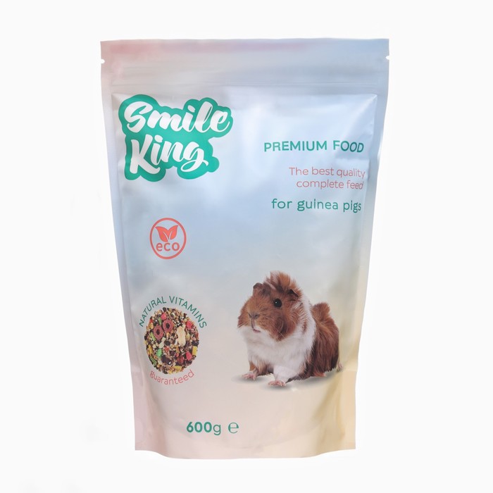 Корм Smile King премиум для морской свинки 600 г 333₽