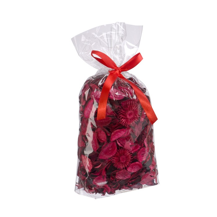 Набор сухоцветов из натуральных материалов с ароматом клубники «Вещицы», пакет 12×10×20 см