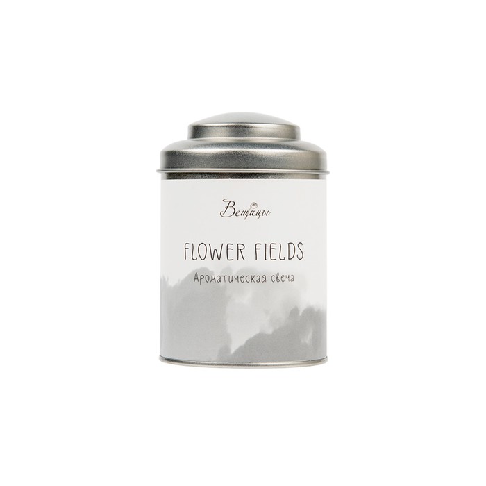 Свеча ароматическая в банке FLOWER FIELDS, 7.5×11 см