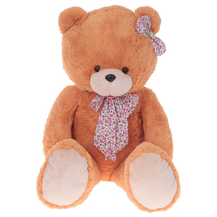Мягкая игрушка «Медведь большой с бантом», 110 см, МИКС