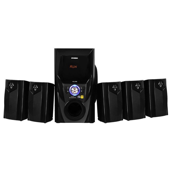 

Микросистема Hyundai H-HA540 черный 150Вт FM USB BT SD/MMC/MS