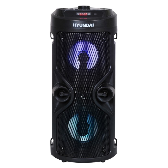 

Минисистема Hyundai H-MC150 черный 50Вт FM USB BT SD/MMC