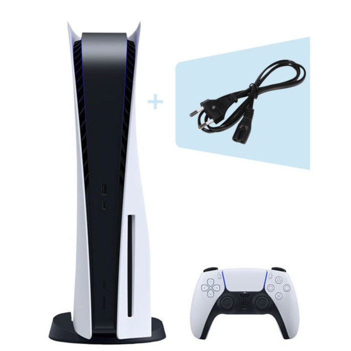 

Игровая консоль PlayStation 5 CFI-1200A, ревизия JP/3, белый/черный +кабель