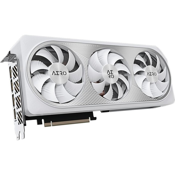 

Видеокарта Gigabyte PCI-E 4.0 GV-N4070AERO OC-12GD NVIDIA GeForce RTX 4070 12288Mb 192 GDDR6 10044