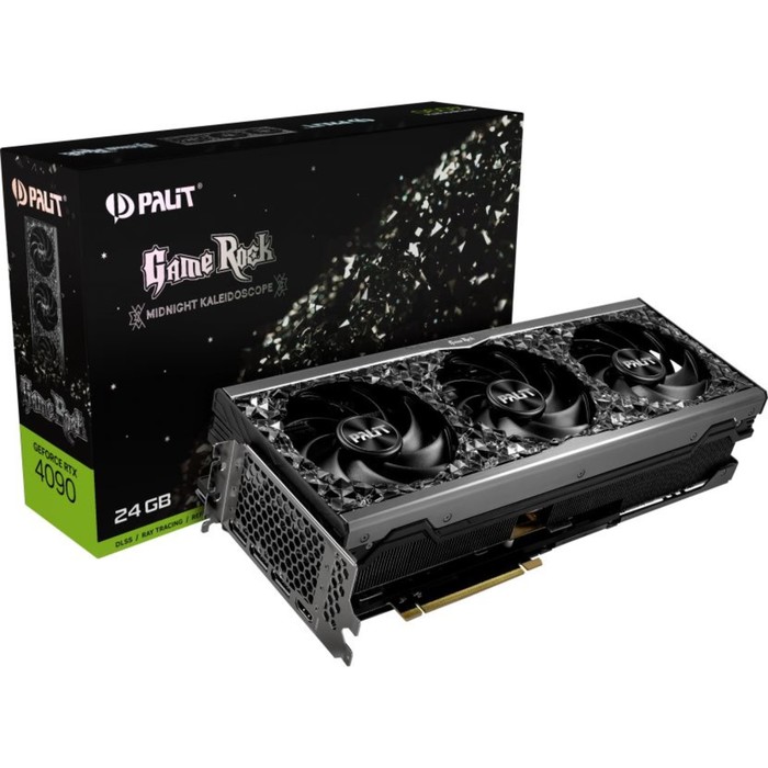 

Видеокарта Palit PCI-E 4.0 PA-RTX4090 GAMEROCK NVIDIA GeForce RTX 4090 24576Mb 384 GDDR6X 22 10044