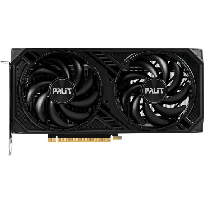 Видеокарта Palit PCI-E 4.0 RTX4060TI DUAL OC NVIDIA GeForce RTX 4060TI 8192Mb 128 GDDR6 2310 10044 цена и фото