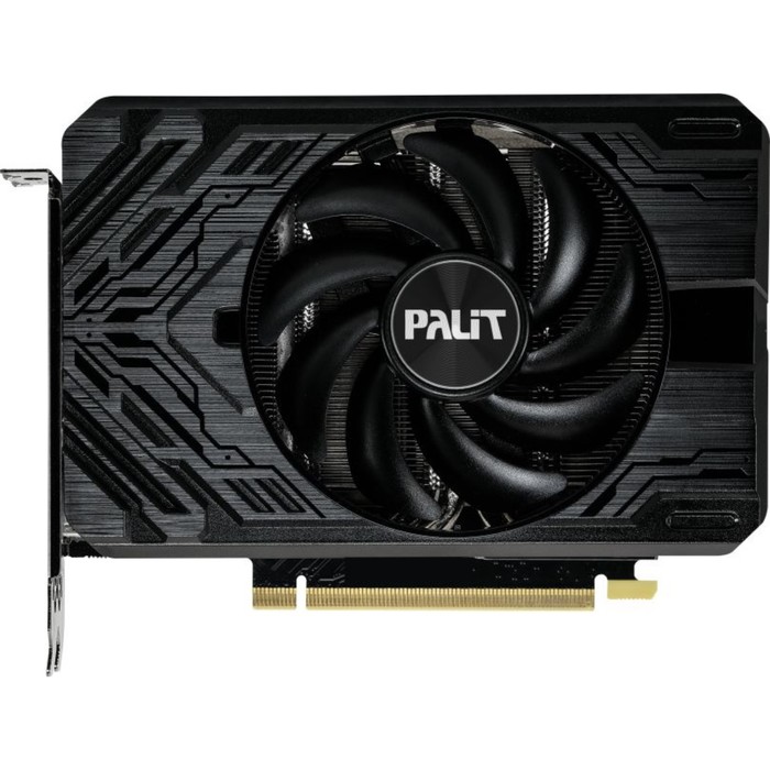 Видеокарта Palit PCI-E 4.0 RTX4060TI STORMX NVIDIA GeForce RTX 4060TI 8192Mb 128 GDDR6 2310/ 10044 цена и фото