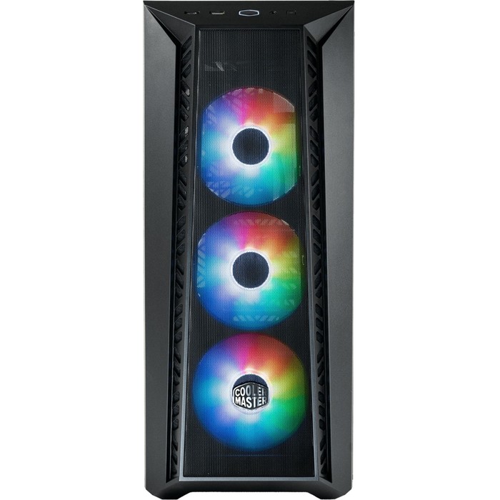 

Корпус Cooler Master MasterBox 520 Mesh черный без БП ATX 3x120mm 1xUSB3.0 audio bott PSU