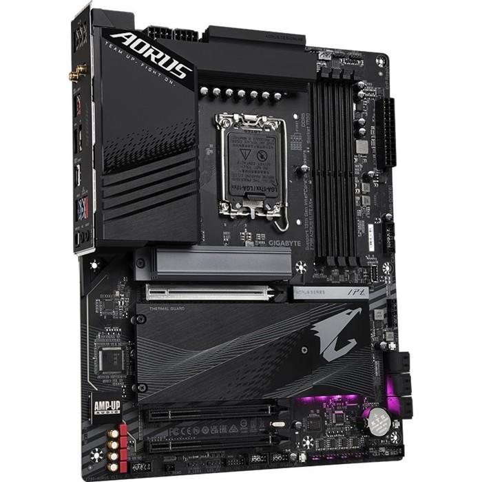 

Материнская плата Gigabyte Z790 AORUS ELITE AX Soc-1700 Intel Z790 4xDDR5 ATX AC`97 8ch(7.1) 10044