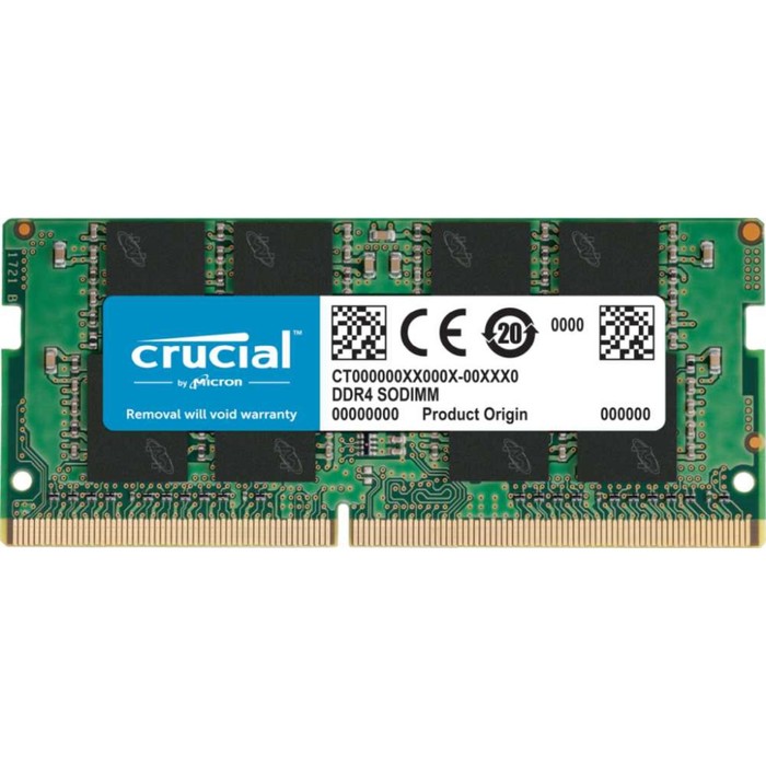 

Память DDR4 8GB 2666MHz Crucial CT8G4SFRA266 RTL PC4-21300 CL19 SO-DIMM 260-pin 1.2В single 100449