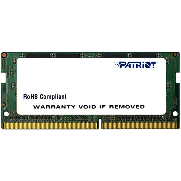 

Память DDR4 16GB 2666MHz Patriot PSD416G26662S Signature RTL PC4-21300 CL19 SO-DIMM 260-pin 100449