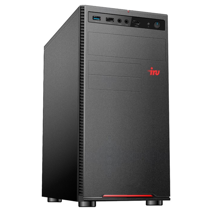 

ПК IRU Home 310H5SE MT i5 11400 (2.6) 8Gb SSD1Tb UHDG 730 Free DOS GbitEth 400W черный (1862 10044