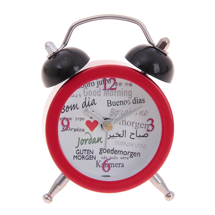 Будильник мини "Надписи"