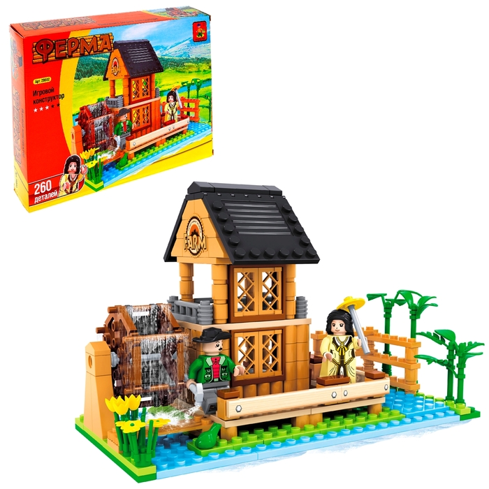 Конструктор «Мини-мельница», 260 деталей