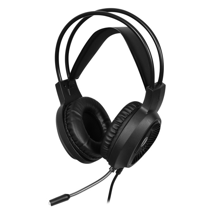 

Наушники с микрофоном SunWind SW-HS410G черный 2.1м мониторные оголовье (1422159)