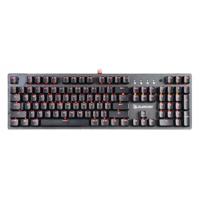 

Клавиатура A4Tech Bloody B800 механическая серый/черный USB for gamer LED (B800 (NETBEE))