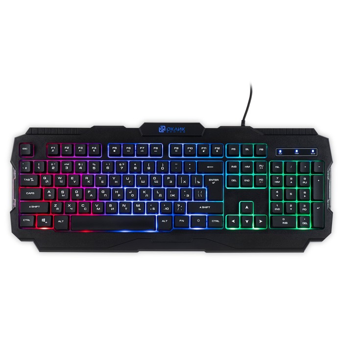 

Клавиатура Оклик 757G HW2 черный USB for gamer (1790295)