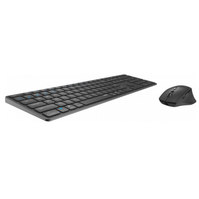 

Клавиатура + мышь Rapoo 9800M DARK GREY клав:серый мышь:серый USB беспроводная Bluetooth/Рад 10046