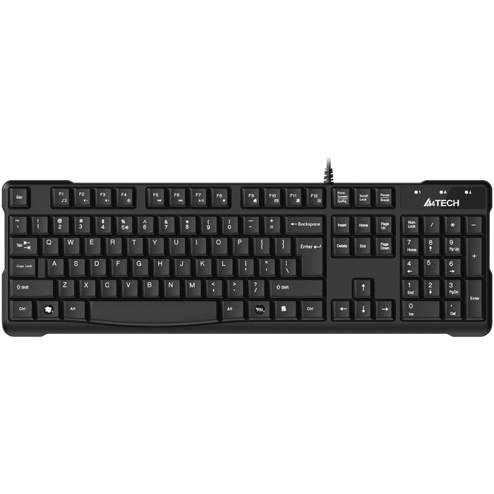 цена Клавиатура A4Tech KR-750 черный USB