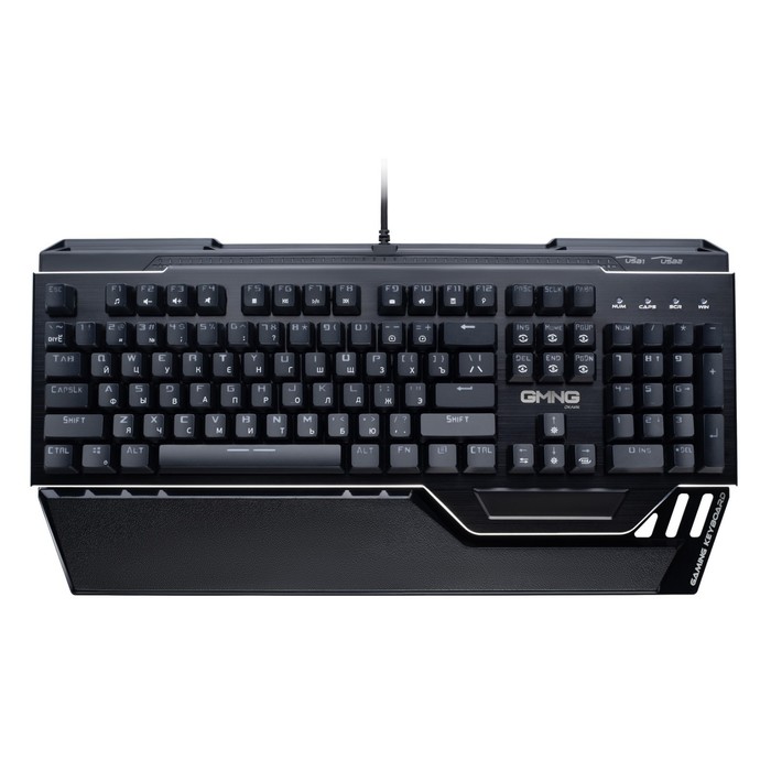 

Клавиатура GMNG 985GK механич., черный USB Multimedia for gamer LED(подставка для запяст)