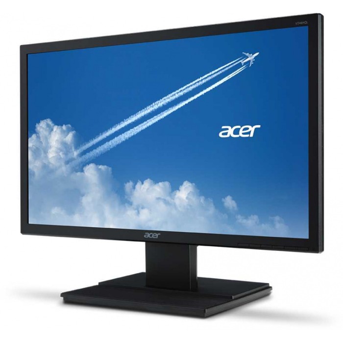 фото Монитор acer 23.6" v246hqlbi черный va led 16:9 hdmi матовая 250cd 178гр/178гр 1920x1080 60h 10046