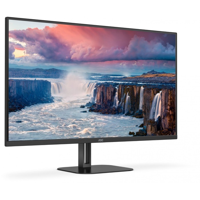 

Монитор AOC 31.5" Q32V5CE черный VA LED 1ms 16:9 HDMI M/M матовая 300cd 178гр/178гр 2560x144 10046