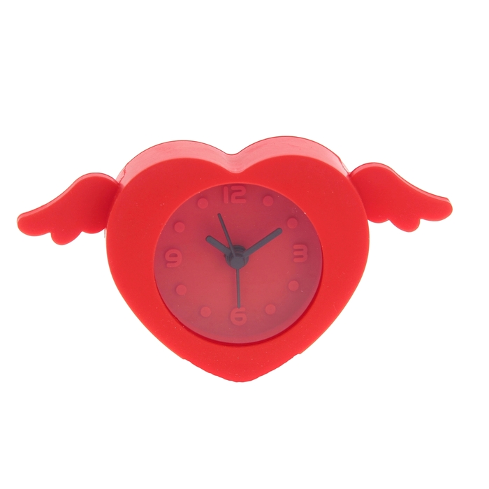 Будильник "Сердечко с крыльями"