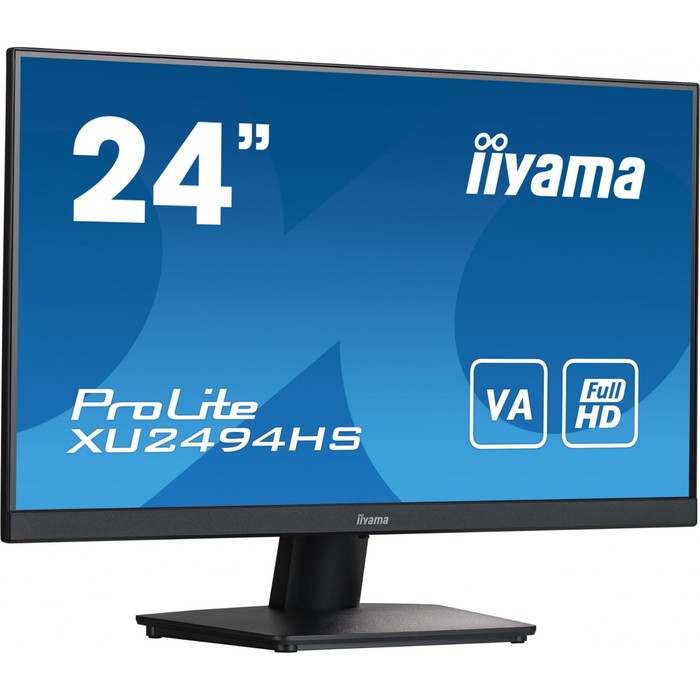 

Монитор Iiyama 23.8" ProLite XU2494HS-B2 черный VA LED 16:9 HDMI M/M матовая 250cd 178гр/178 10046