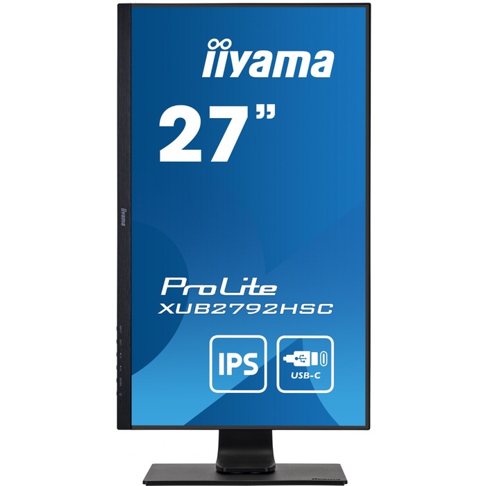 

Монитор Iiyama 27" ProLite XUB2792HSC-B1 черный IPS LED 16:9 HDMI M/M матовая HAS Piv 250cd 100464