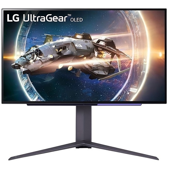 Монитор LG 27 UltraGear 27GR95QE-B черный OLED LED 16:9 HDMI матовая HAS Piv 200cd 178гр/17 10046